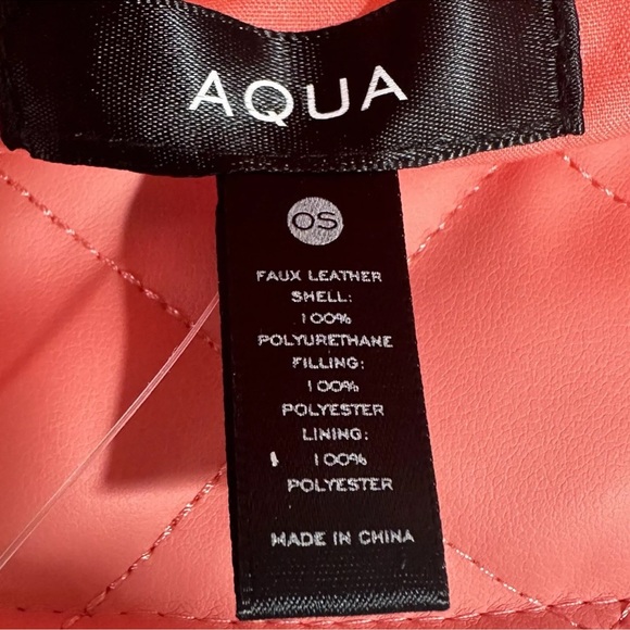 Aqua Pink Bucket Hat Quilted Bloomingdale’s Exclusive Adult One Size New - Picture 7 of 11